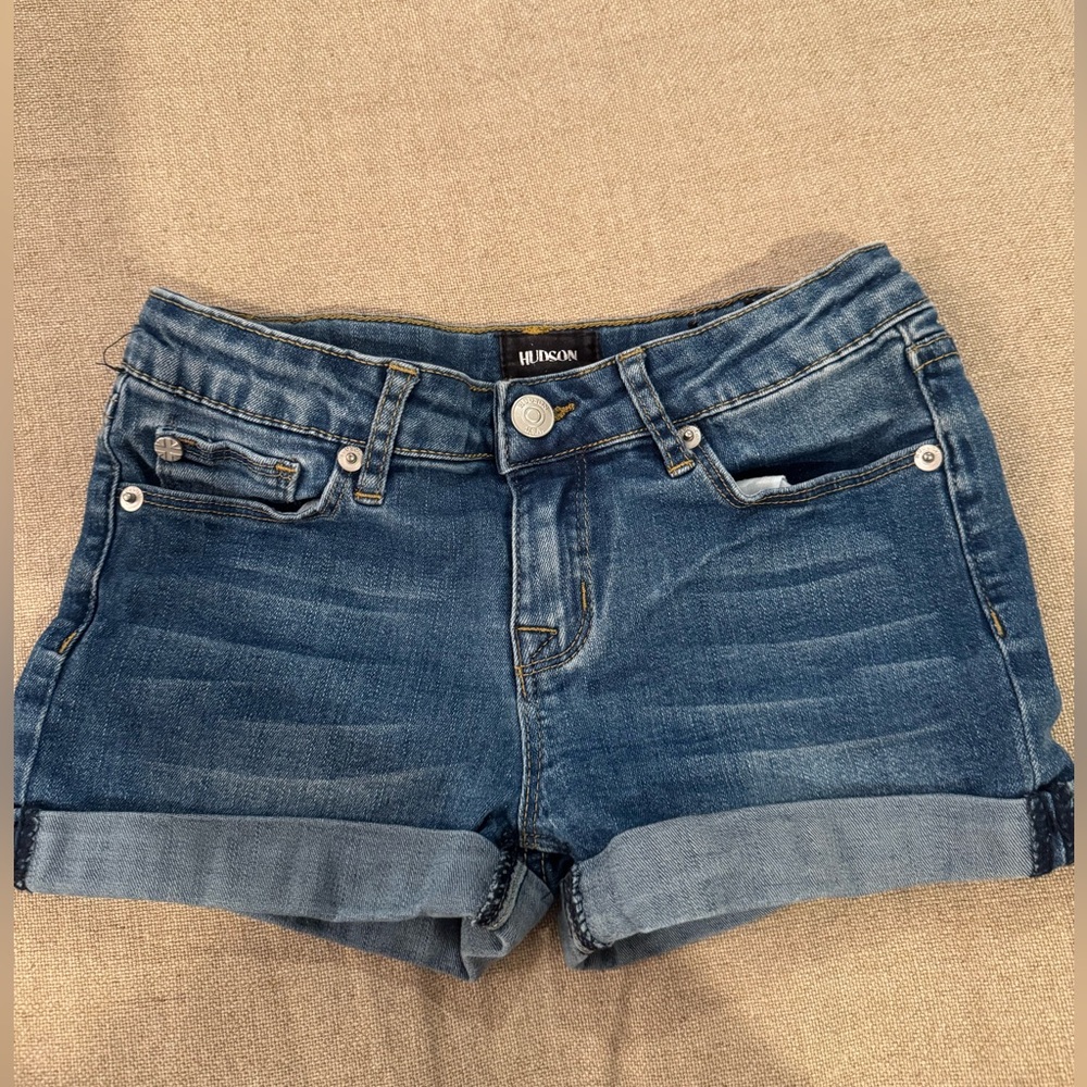 Girls HUDSON denim shorts size 10